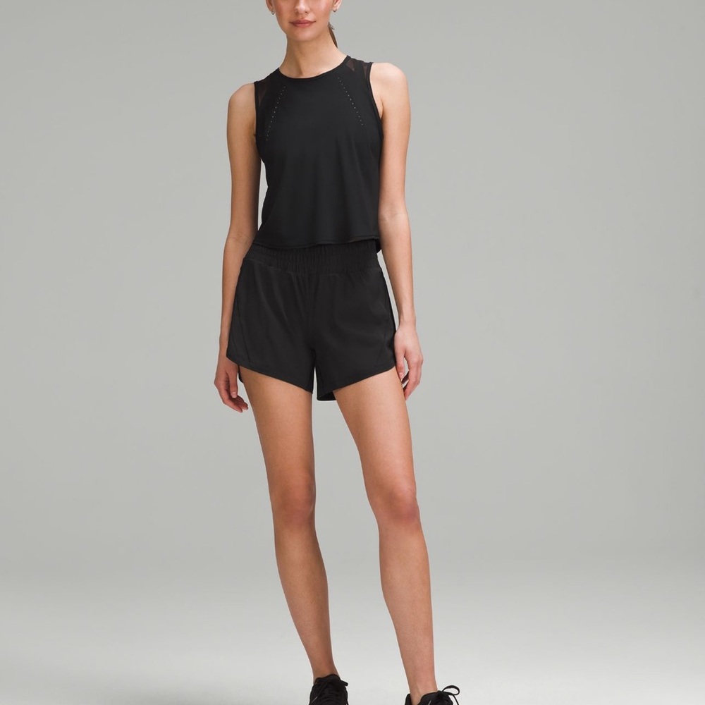 Lululemon Track That Mid Rise Short 5” Black